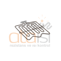Hamburger Fırın Rezistansı 3500W 220V Q:6,5mm (1500+2000 2 Elemanlı)
