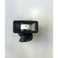 Isıder120 C 1 mt Ark.Çık 58x25 Siyah Termometre