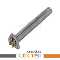 Üçgen Flanş Bulaşık Makinası Rezistansı 7500 W 220/380 V L:35 cm